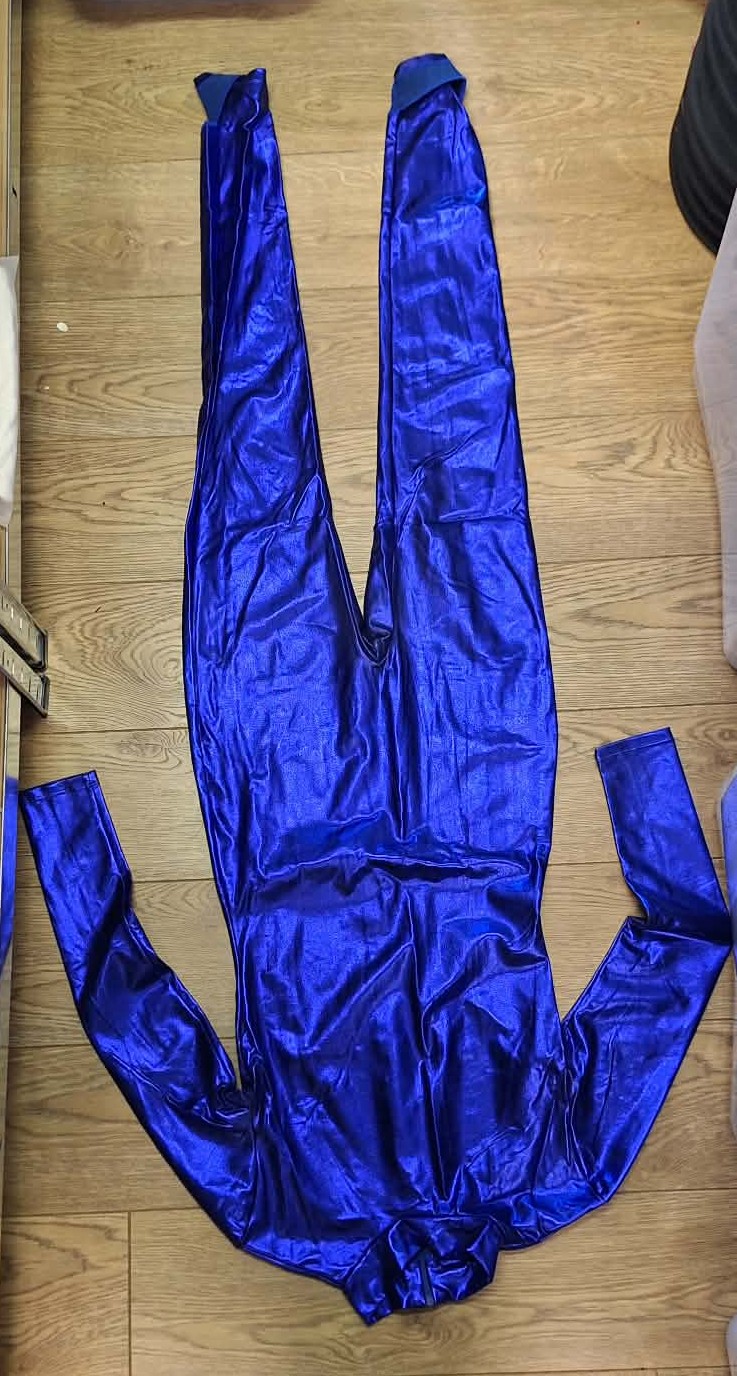 Gymnastiek pak - blauw