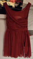 Balletjurk bordeaux