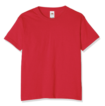 Effen rode T-shirts