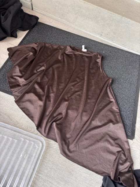 Blouse bruin 