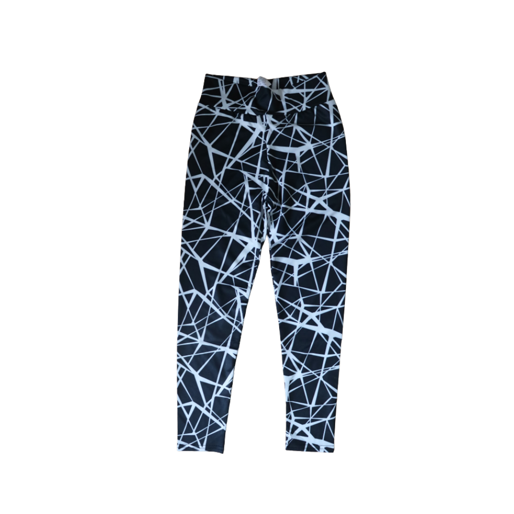 Zwart/witte leggings