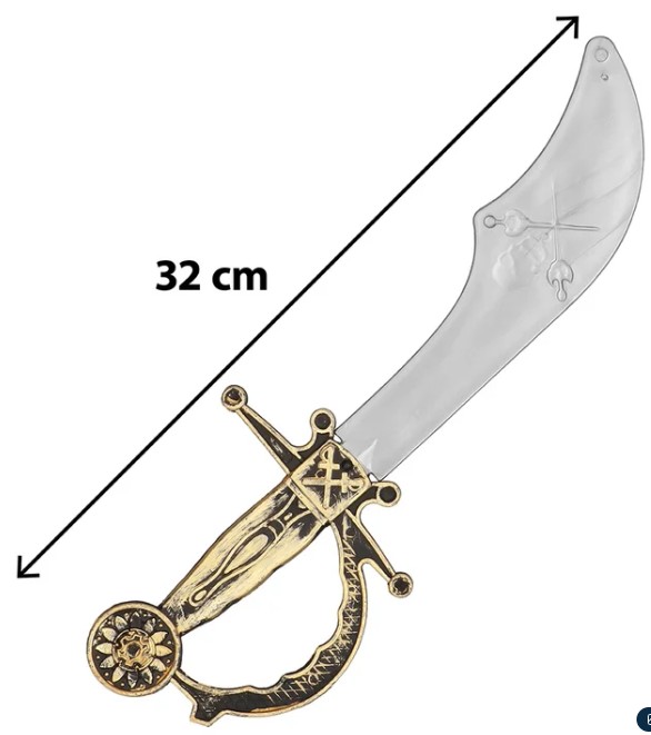 Piratenzwaard 53cm