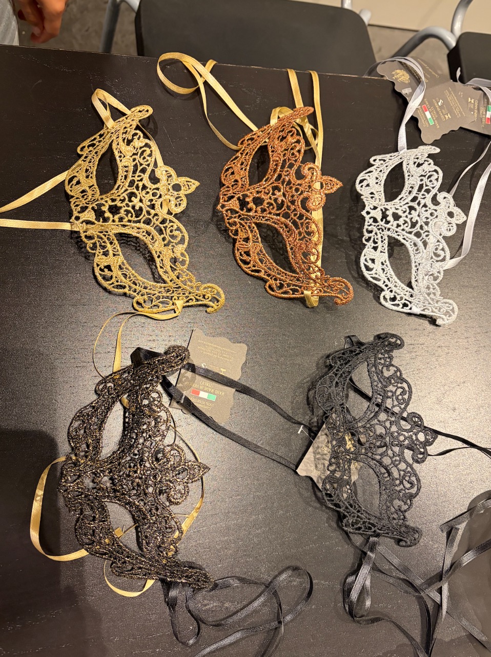 Maskers meerdere kleuren