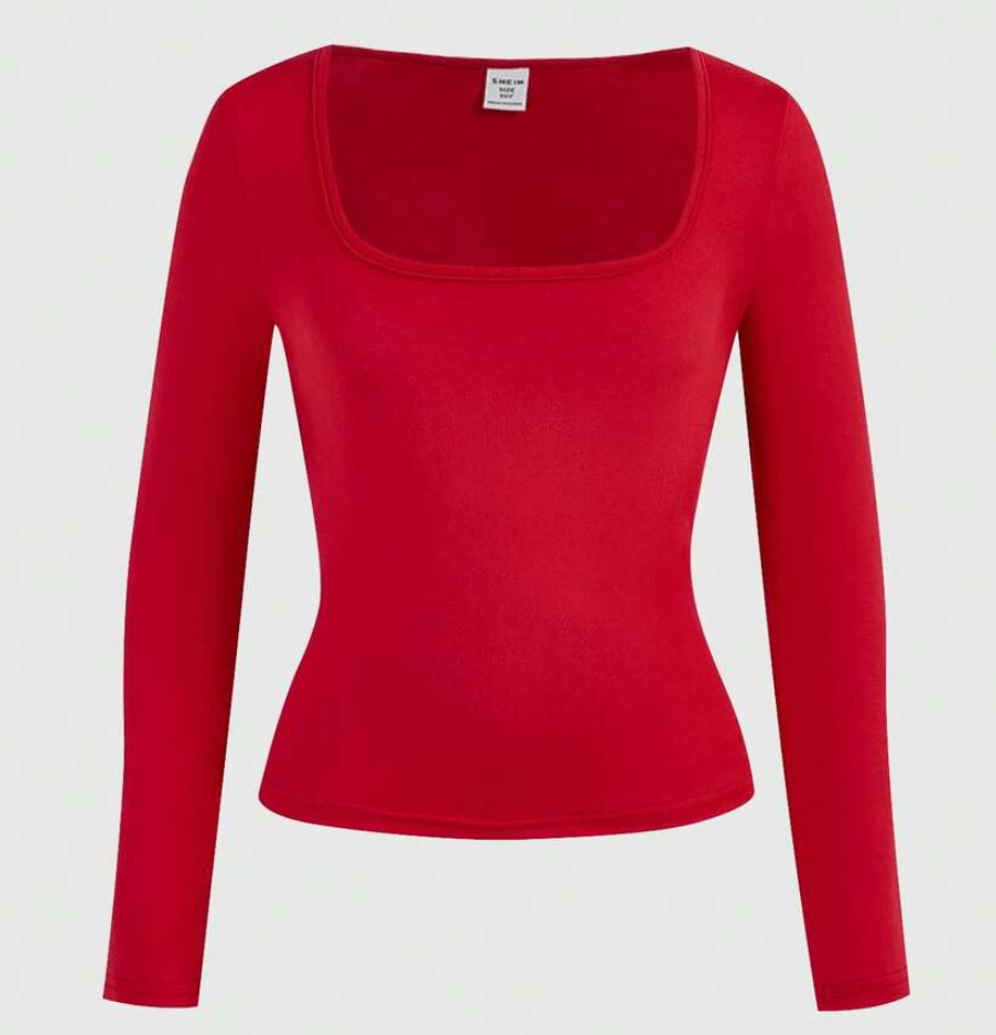 A.3 Longsleeve met ronde hals - Foto 2