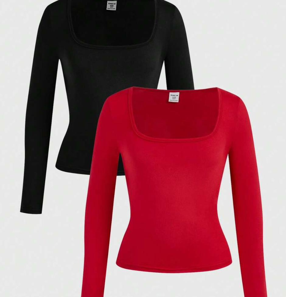 A.2 Longsleeve met ronde hals - Foto 2