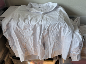 Witte oversized hemden