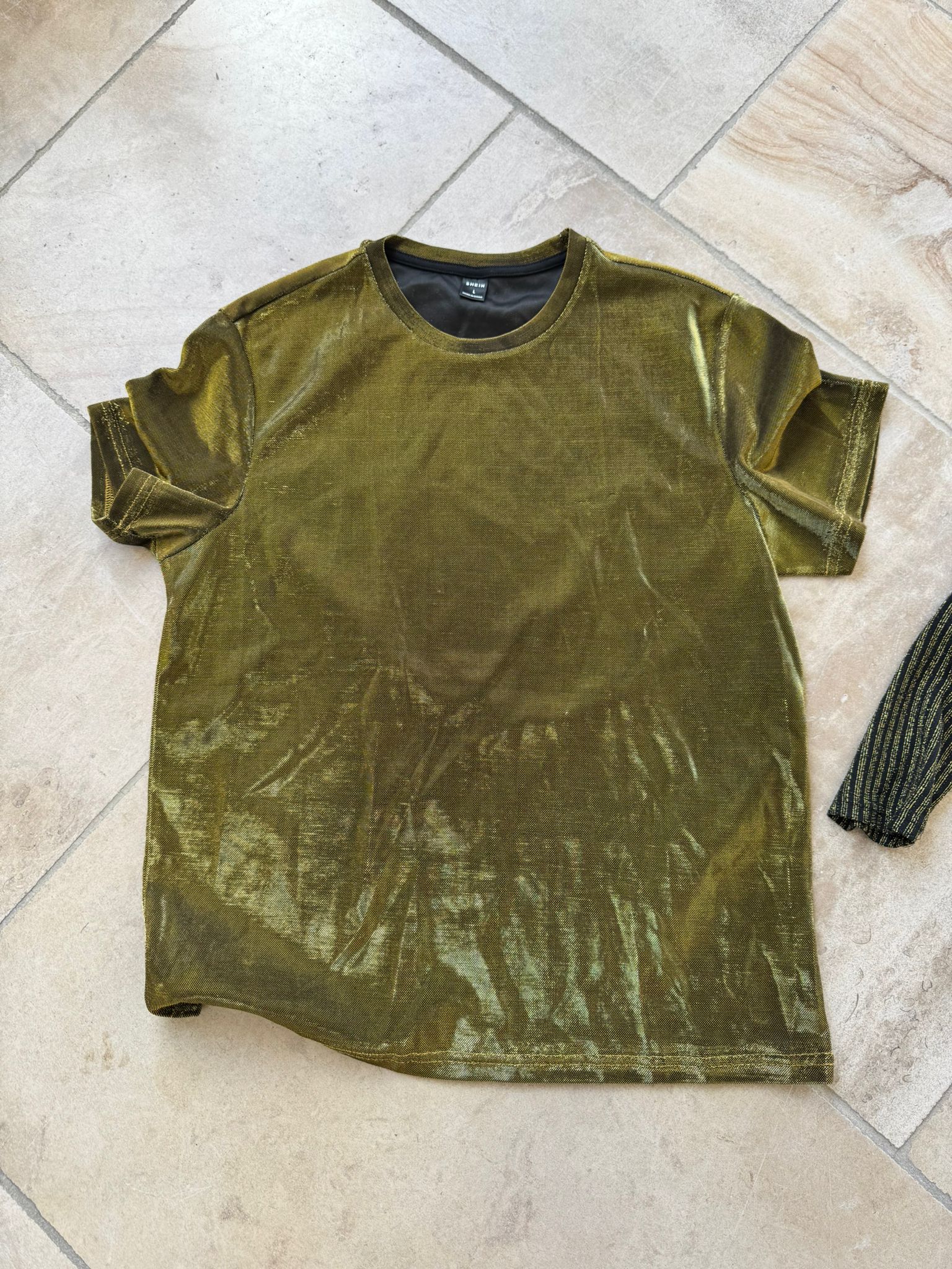 Goud-zwarte body  - Foto 2