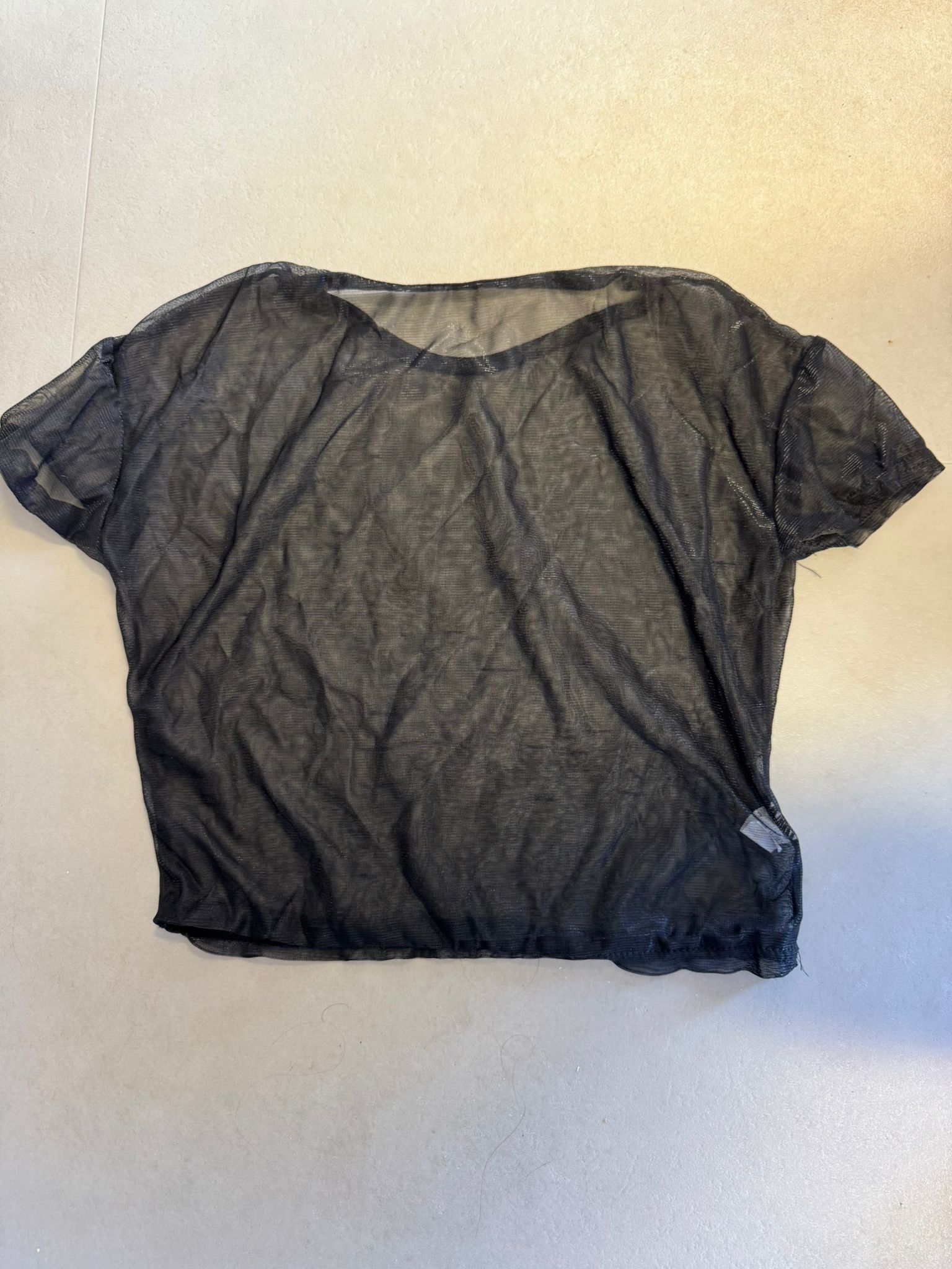 Doorschijnende T-shirt