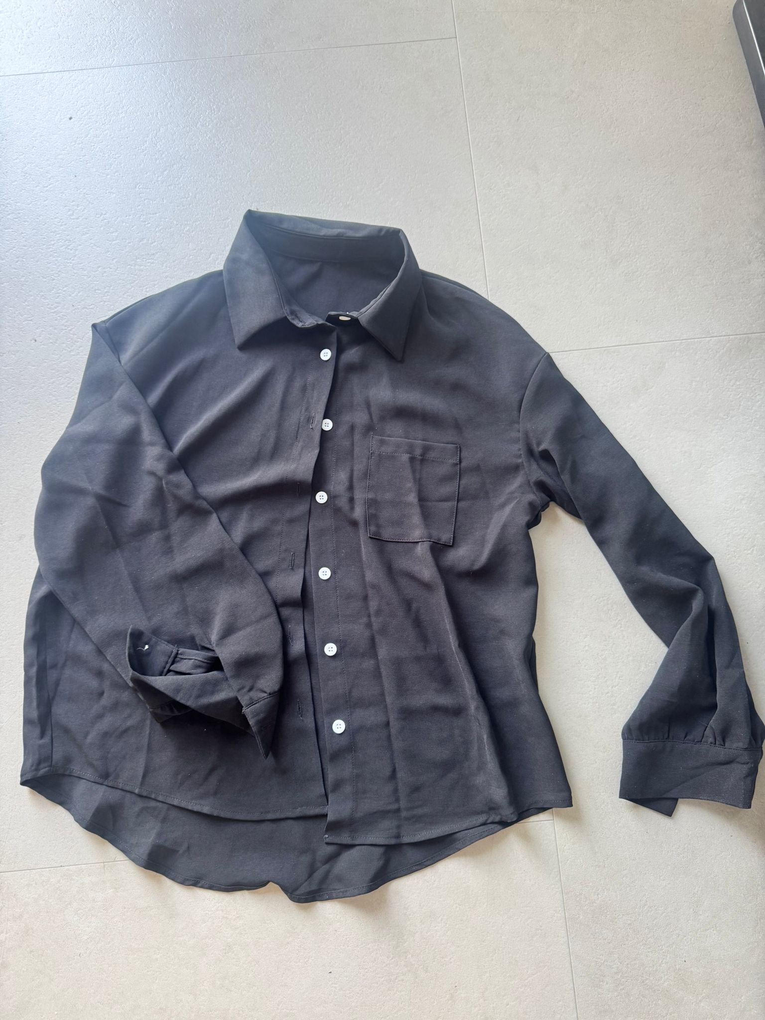 Zwarte blouse