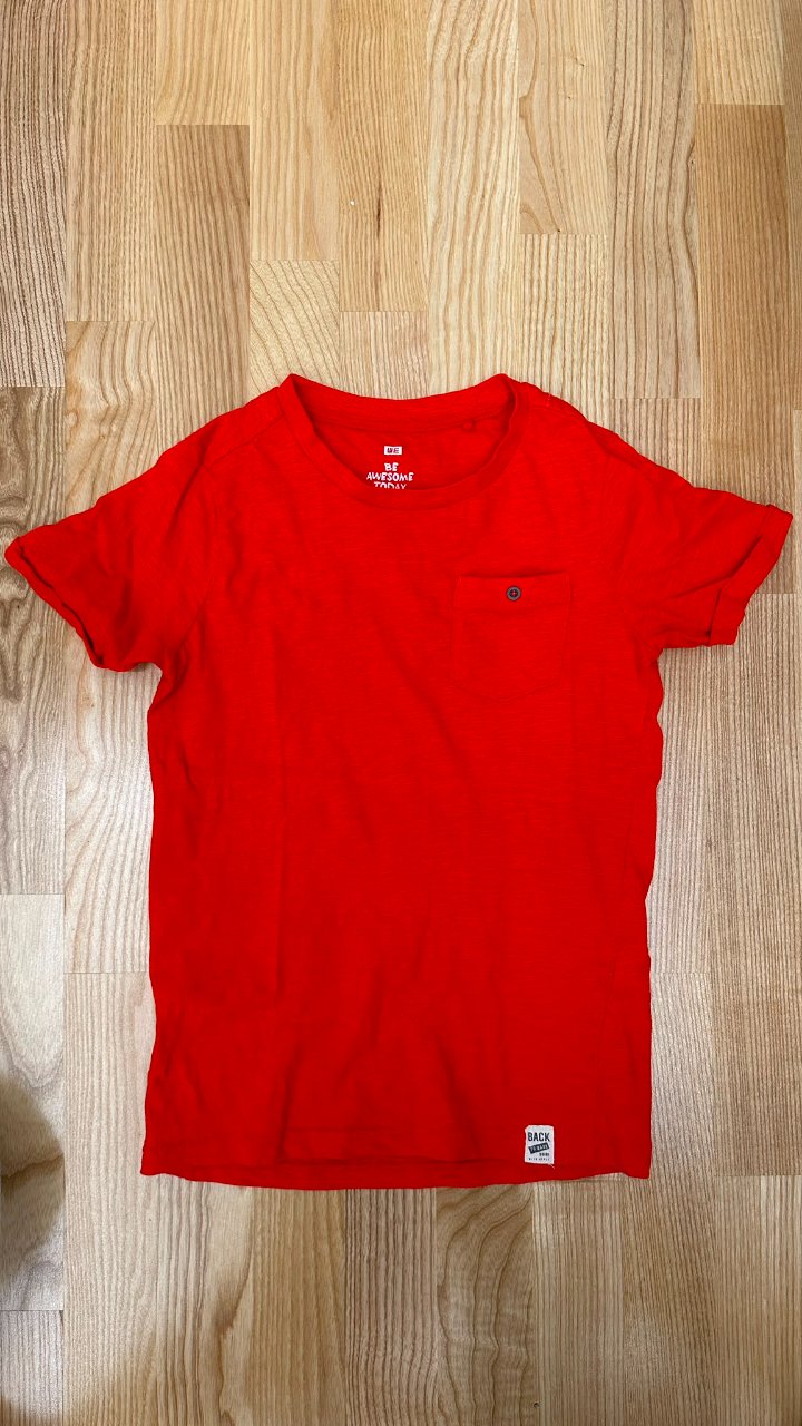 Rood T-shirt jongens