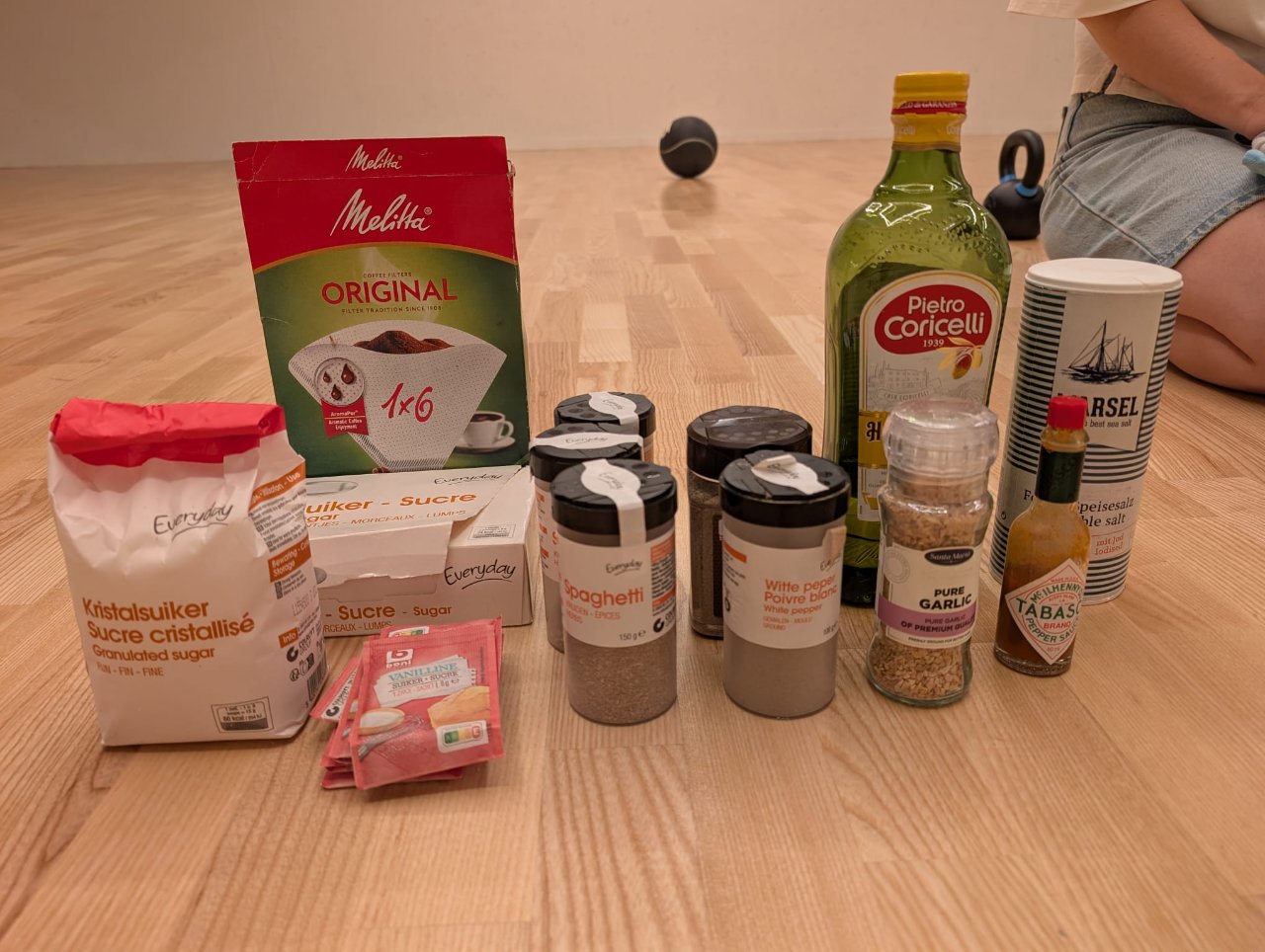 Eten & poetsmateriaal