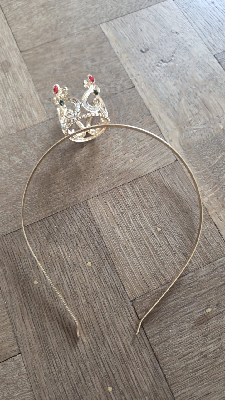 kroon diadeem goud