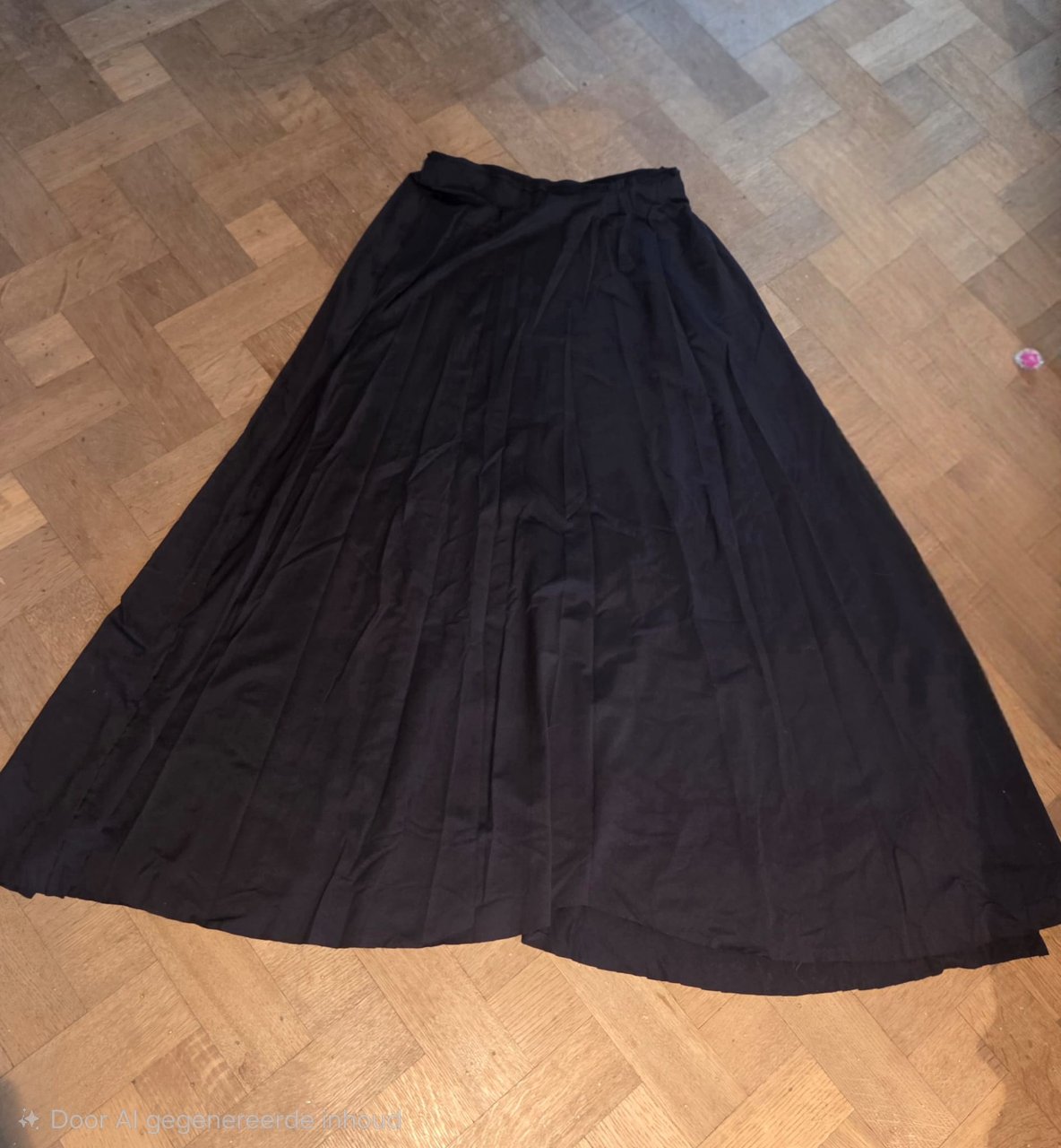 lange zwarte rok 