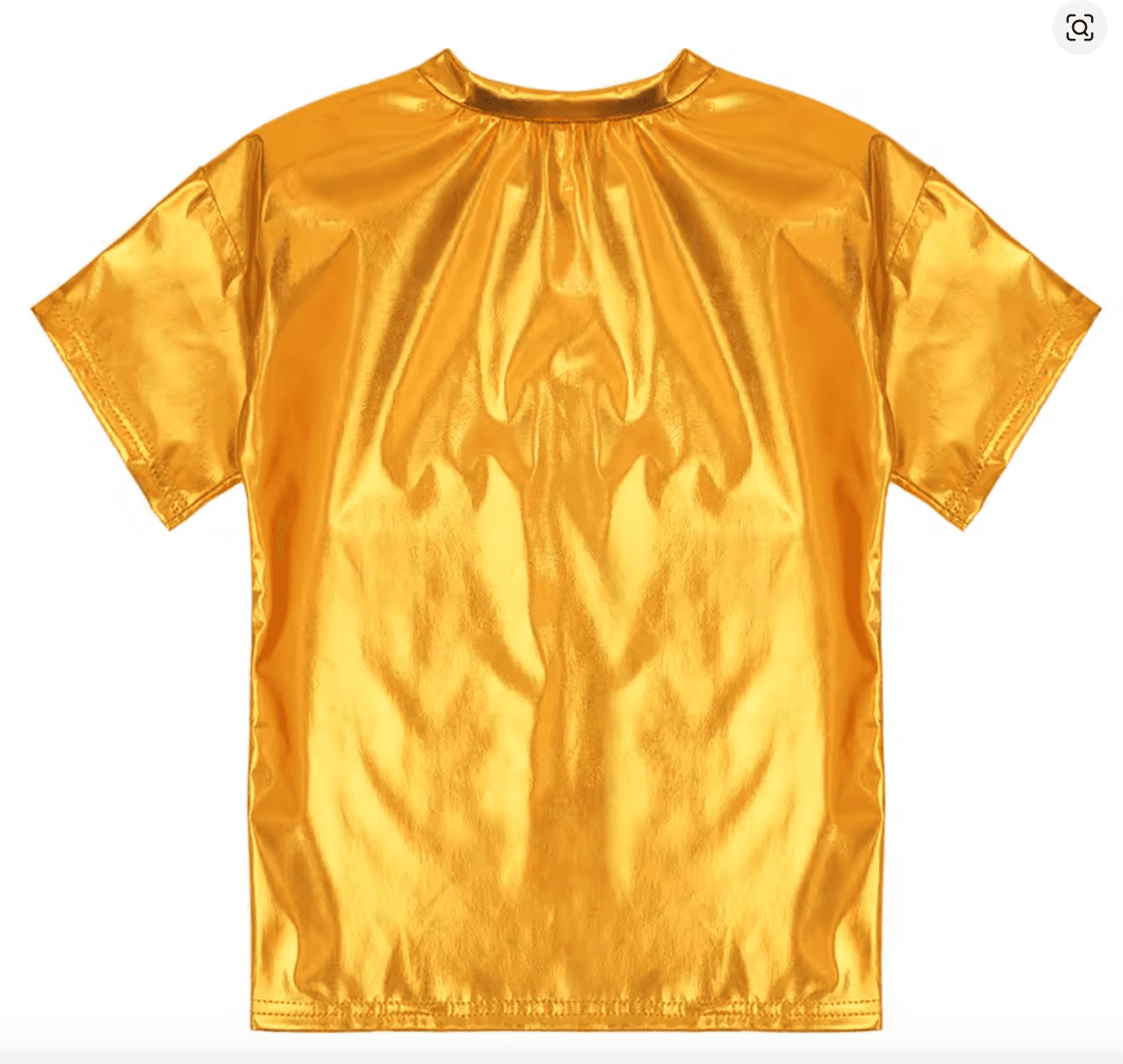 Gouden metalic t-shirt