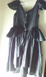 Jurk met peplum