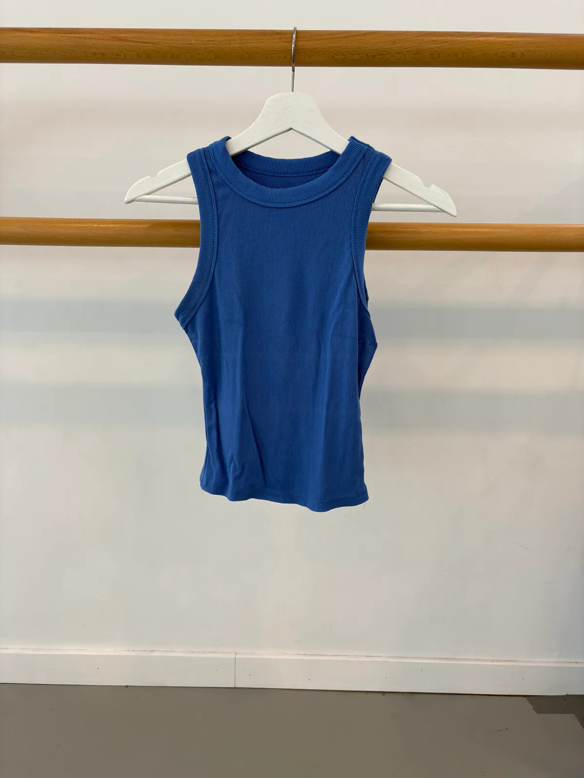 Blauw topje