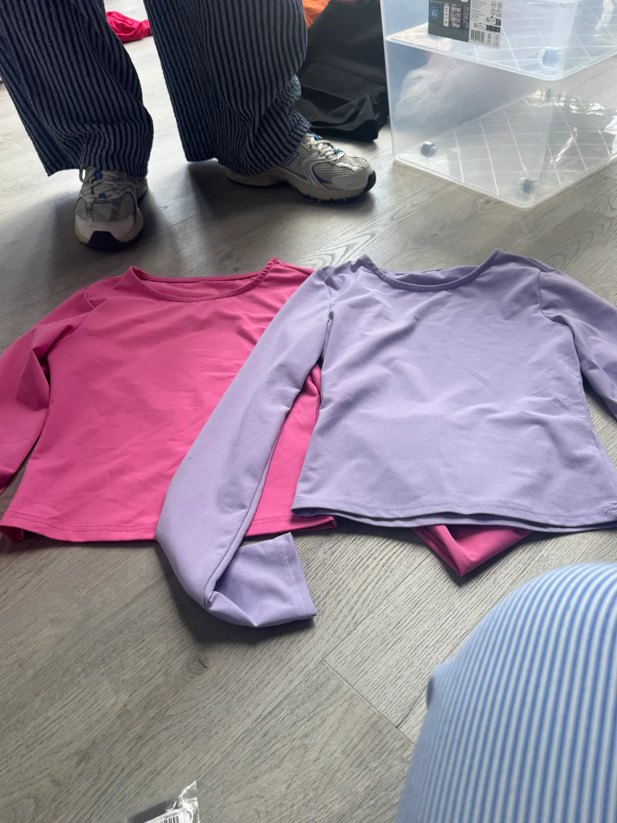 Longsleeve verschillende pastelkleurtjes 