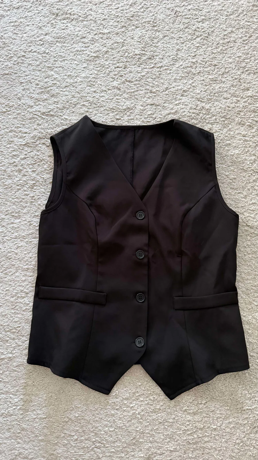 Gilet zwart kort