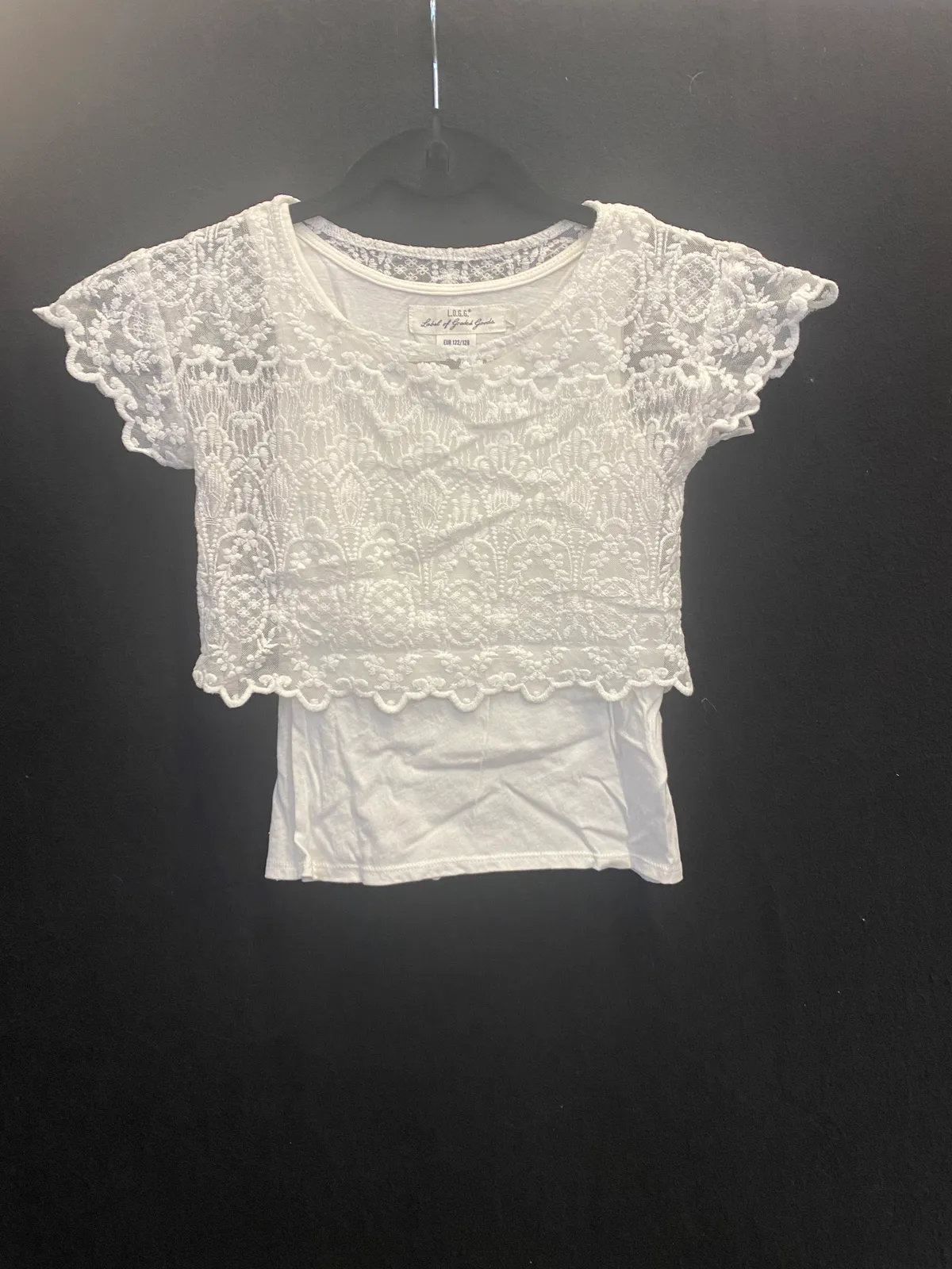 Topje met kant H&M