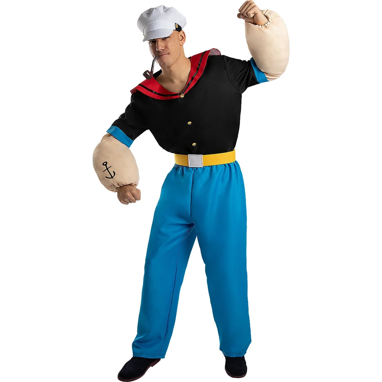 Zeemankostuum met opgeblazen armen (Popeye)